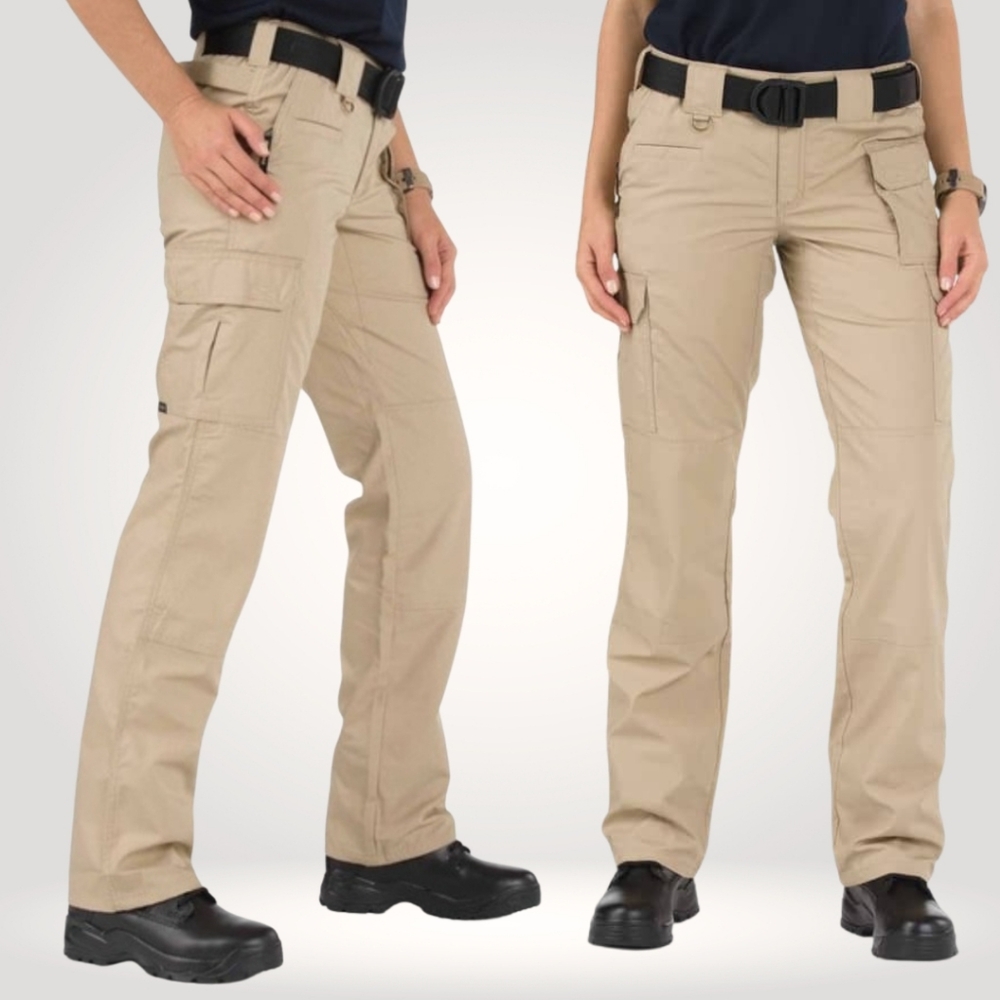NEW 5.11 Tactical Women's Taclite Pro Ripstop Cargo Pants Khaki Relaxed Fit 18L